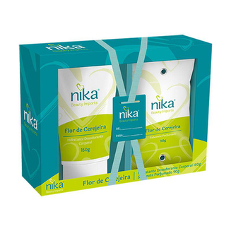 Hidratante Nika 150Gr+90Gr Sabonete Flor De Cerejeira