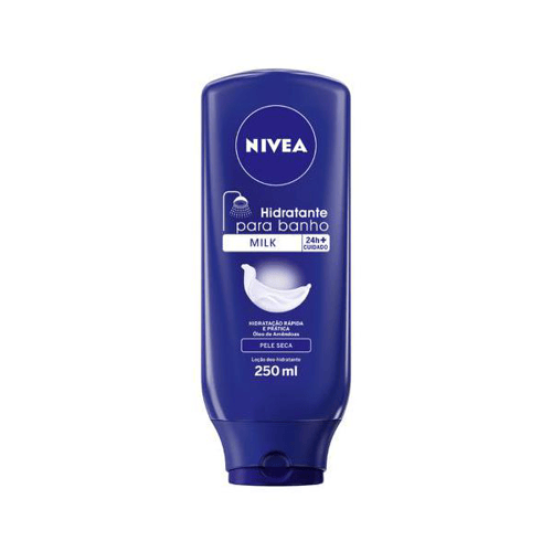 Hidratante Para Banho Nivea Milk Pele Seca 250Ml