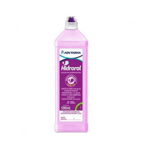 Imagem do produto Hidroral Solucao Uva 500Ml
