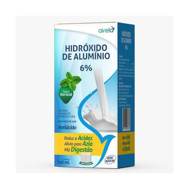 Hidróxido De Alumínio Airela 240Ml 240Ml