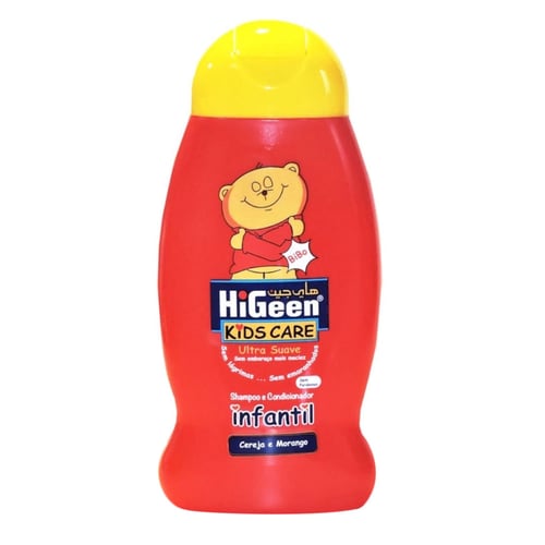 Higeen Kids Care Bibo Shampoo 2 Em 1 250Ml Cereja E Morango