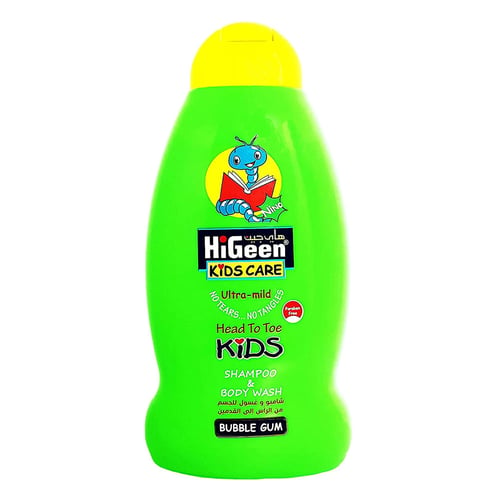 Higeen Kids Care Nino Shampoo 2 Em 1 250Ml Chiclete