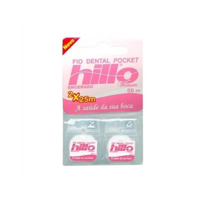 Imagem do produto Hillo Fio Dental Pocket Woman 2X25m