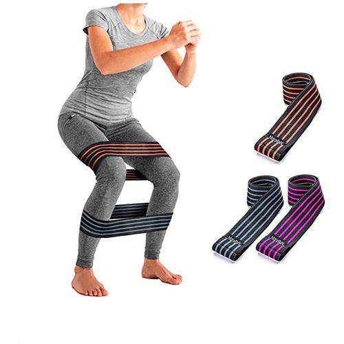 Hip Band Elastico Suave Kit 3 Pecas Hidrolight