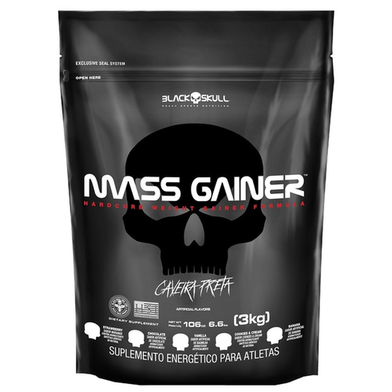 Hipercalórico Mass Gainer 3Kg Refil Refil Mass Gainer Banana 3Kg