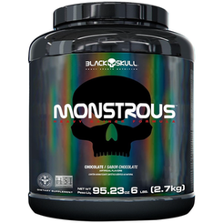 Hipercalórico Monstrous 6Lb 2,7Kg Monstrous Strawberry 6 Lbs/2,7 Kg