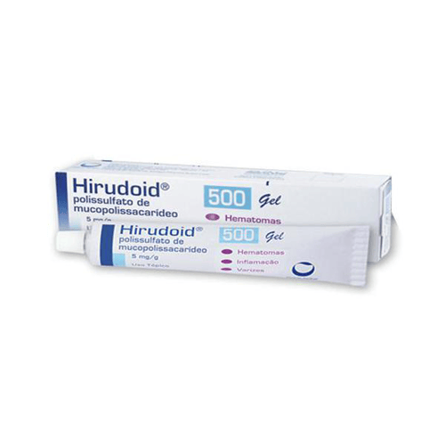 Hirudoid 500 Gel 5Mg/G Com 40G - 500Mg Gel 40G