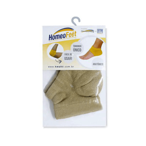 Imagem do produto Homeofeet Par De Meia Bege