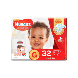 Huggies Fralda Supreme Care Unissex Mega G 32 Unidades