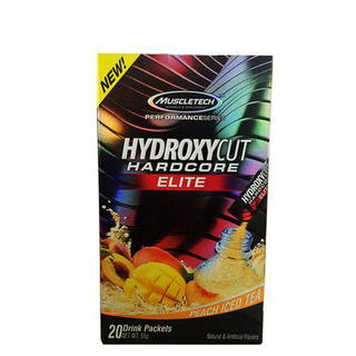 Hydroxycut Hardcore 20 Sachês Pêssego Muscletech