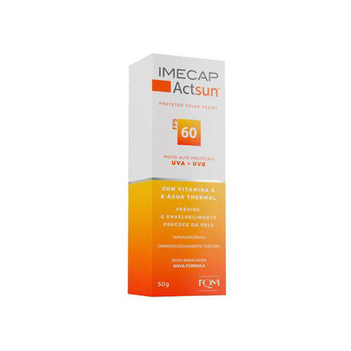 Imagem do produto Protetor Solar Facial Imecap Act Sun 60Fps 50G
