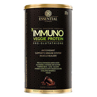 Imagem do produto Immuno Veggie Protein Proglutathione Cacao Essential Nutrition 512,4G