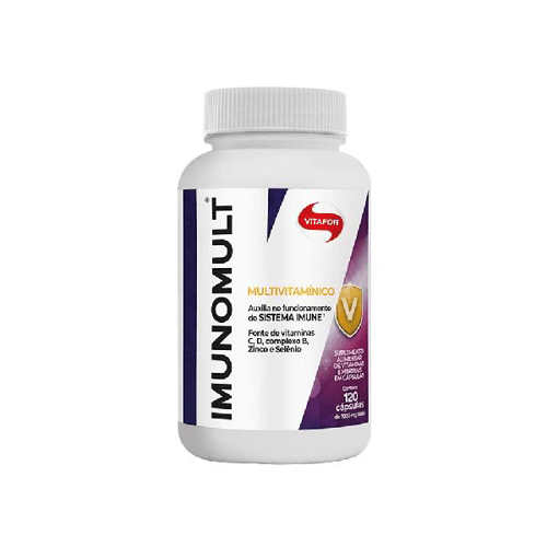 Imagem do produto Imunomult Multivitamínico 120 Cápsulas Vitafor