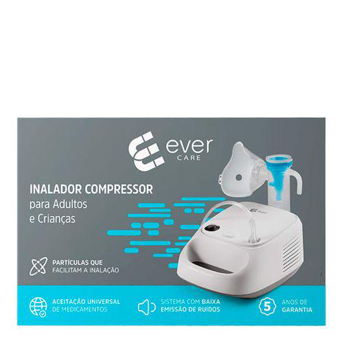 Imagem do produto Inalador Compressor Ever Care Infantil E Adulto Bivolt