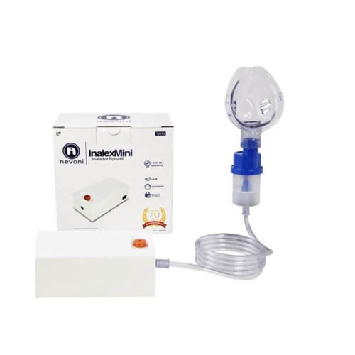 Imagem do produto Inalador Nebulizador Portátil Inalexmini Nevoni Bivolt