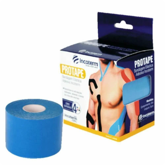Incoterm Protape Bandagem Adesiva Elástica Azul 5M