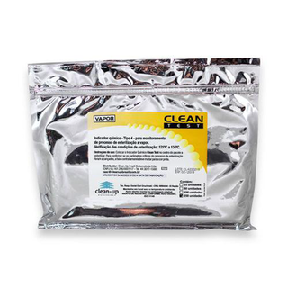 Imagem do produto Indicador Químico Classe 4 Vapor Clean Test Com 250 Clean Up