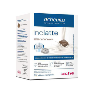 Inelatte Chocolate Com 30 Tabletes