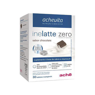 Inelatte Chocolate Zero Açúcar Com 30 Tabletes