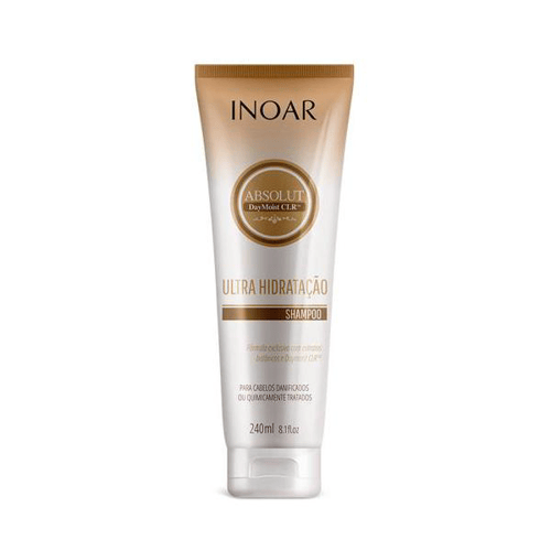 Imagem do produto Inoar Absolut Daymoist Shampoo Cabelos Danificados Ou Quimicamente Tratados 250Ml