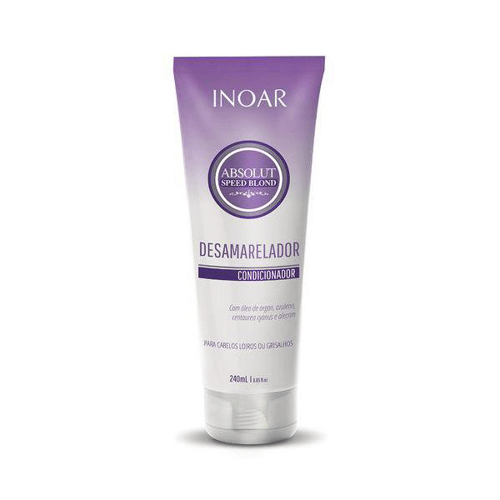 Imagem do produto Inoar Absolut Speed Blond Condicionador Desamarelador 250Ml