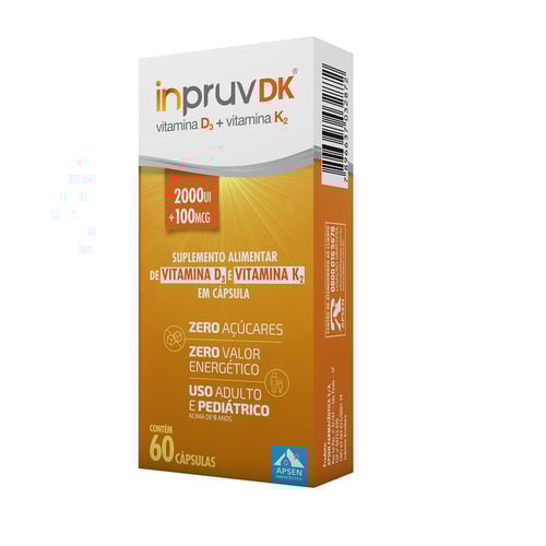 Imagem do produto Inpruv Dk 2000Ui/100Mcg Com 60 Cápsulas