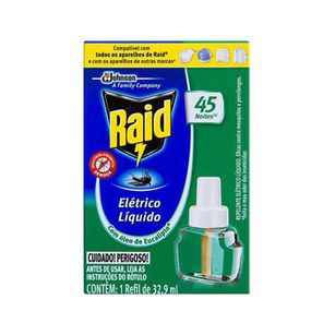 Imagem do produto Inseticida - Raid Refil Eletr Liq Eucali 32,9Ml