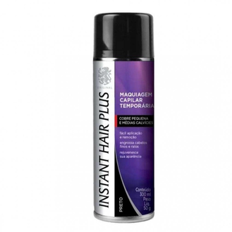 Imagem do produto Instant Hair Plus Maquiagem Calvície Spray Preto 300Ml