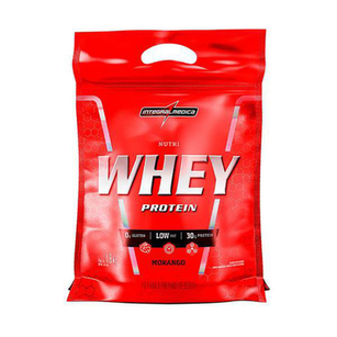 Integralmedica Nutri Whey Pouch Morango 1800G Integralmedica