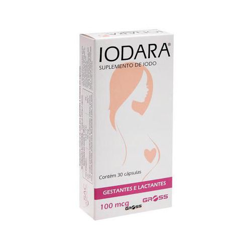 Imagem do produto Iodara 100 Mcg 30 Capsulas