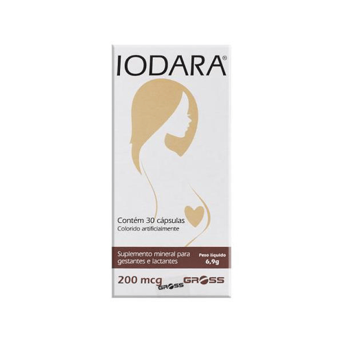 Iodara 200Mcg Com 30 Cápsulas