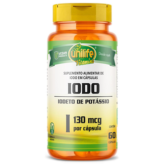 Iodo Iodeto De Potassio 130Mcg 60 Cps