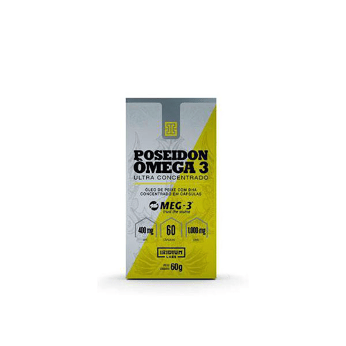 Imagem do produto Iridium Labs Poseidon Omega 3 Ultra Concentrado Com 60 Cápsulas