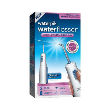 Imagem do produto Irrigador Oral Waterpik Cordless Wf02b Portátil Azul Branco