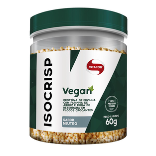 Imagem do produto Isocrisp Vegan Proteína De Ervilha Em Crispies Crocantes Vitafor 60G