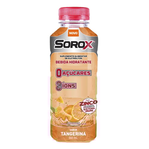 Isotonico Sorox 550Ml Tangerina