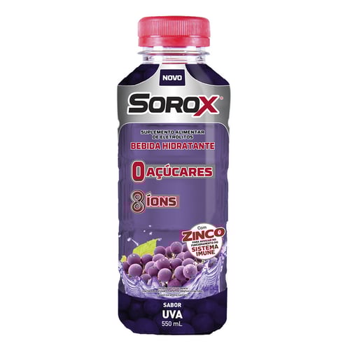 Imagem do produto Isotonico Sorox 550Ml Uva
