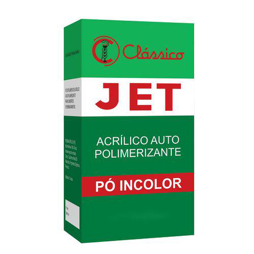 Jet Pó Autopolimerizável Incolor Clássico Jet Pó Autopolimerizável Incolor 220G Clássico