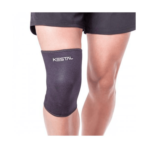 Joelheira Longa Kestal Preta Tamanho P Unidade