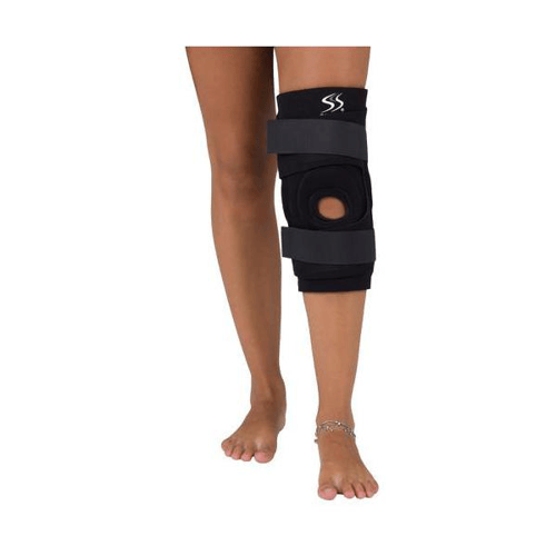 Imagem do produto Joelheira Articulada De Neoprene Com Cintas Ajustáveis 545 Salvapé Grande