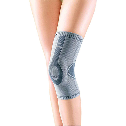 Joelheira Compressão Hastes E Tala De Silicone Oppo Chantal Gg