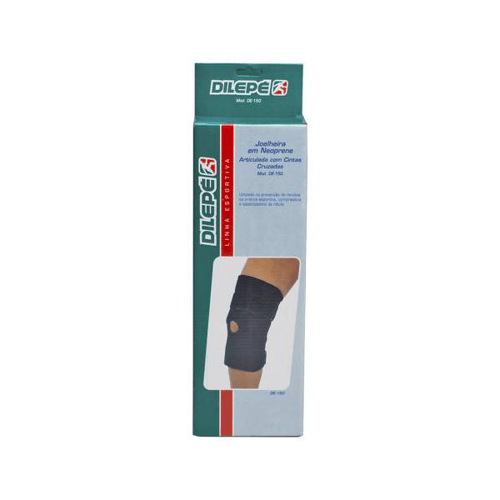 Imagem do produto Joelheira Em Neoprene Dilepé Articulada Tam. Eg 1Un
