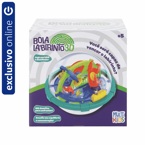 Imagem do produto Jogo Bola Multikids Labirinto 3D