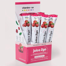Imagem do produto Juice2go Beauty Caixa 12 Sachês Vitaminese