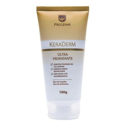 Imagem do produto Keraderm Creme Ultra Hidratante Para Fissura No Calcanhar 180G Pro Unha