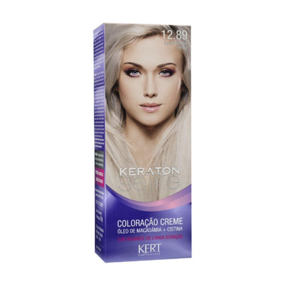 Keraton Selfie Coloração 12.89 Louro Especial Pérola 50G