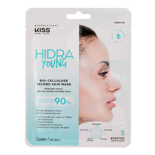 Imagem do produto Kiss New York Hidra Young Máscara Facial Biocellulose