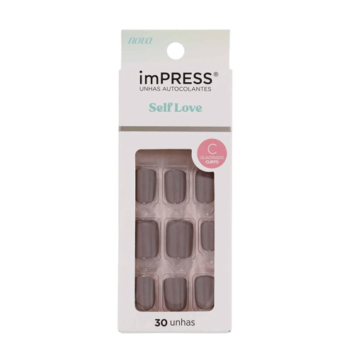 Imagem do produto Kiss Ny Impress Self Love Unhas Autocolantes Short Excinza