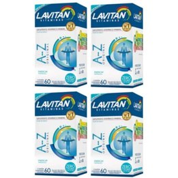 Imagem do produto Kit 04 Lavitan Az Homem Suplemento Cimed 240 Comprimidos Allstate