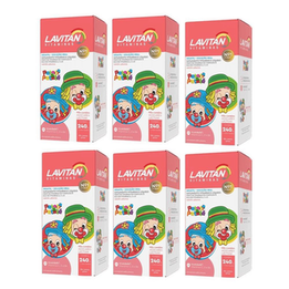 Imagem do produto Kit 06 Lavitan Vitamina Infantil Laranja 240Ml Solução Oral Cimed